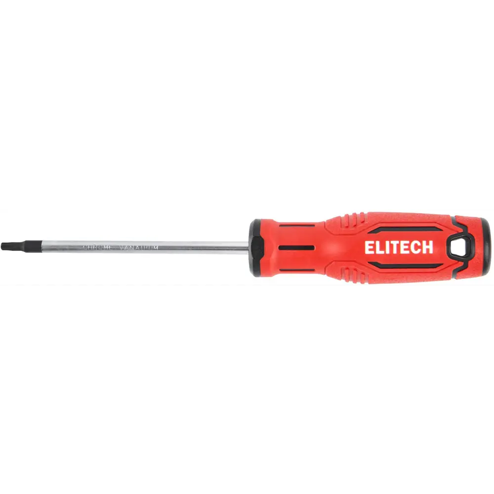 Отвертка Torx Elitech 211402 T15x100 мм с магнитным наконечником 89407141 STLM-1574443 - Вид №1