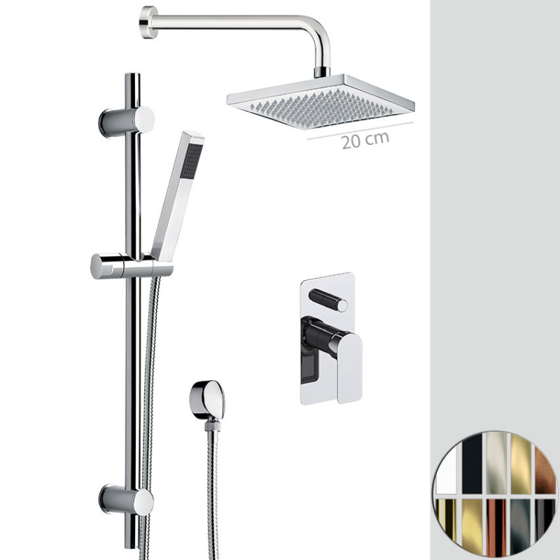 AI614ZOL Душевой набор DANIEL RUBINETTERIE Ambition - Вид №1