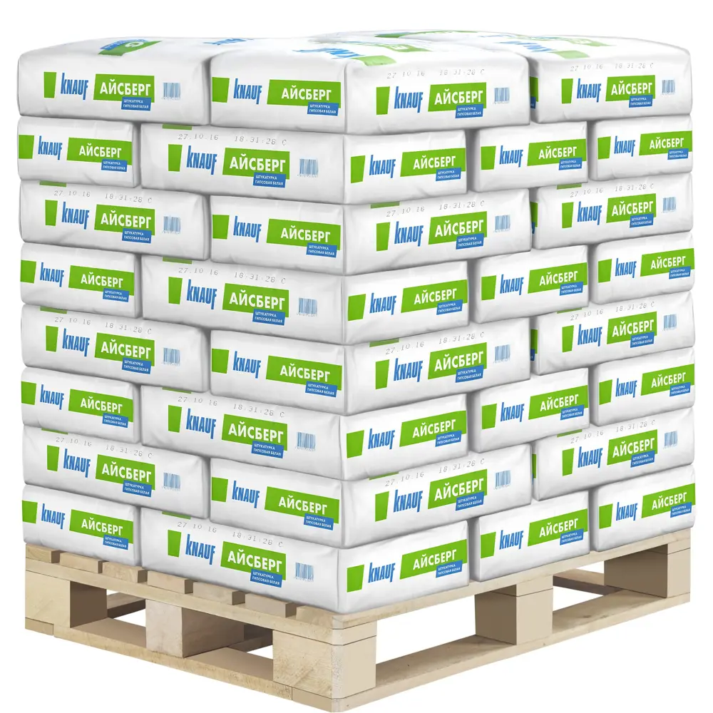 Гипсовая штукатурка Knauf Eisberg для идеального выравнивания стен 18385375 STLM-0010596 - Вид №2