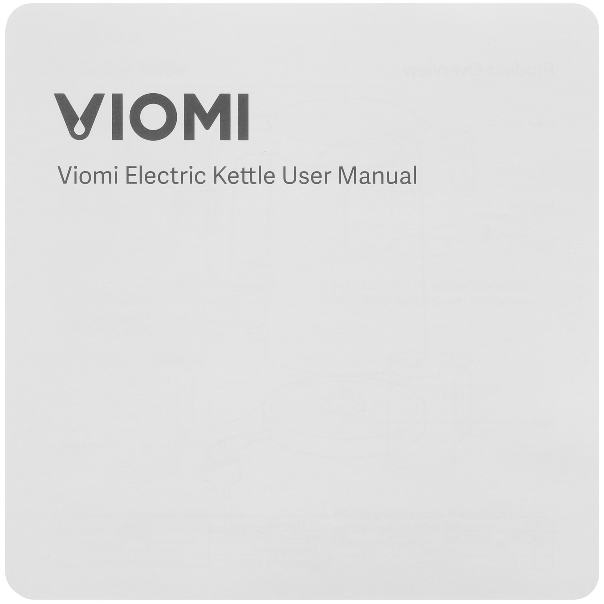 1664000 Электрочайник Viomi Mechanical Kettle V-MK152B черный STDN-0119881 - Вид №4