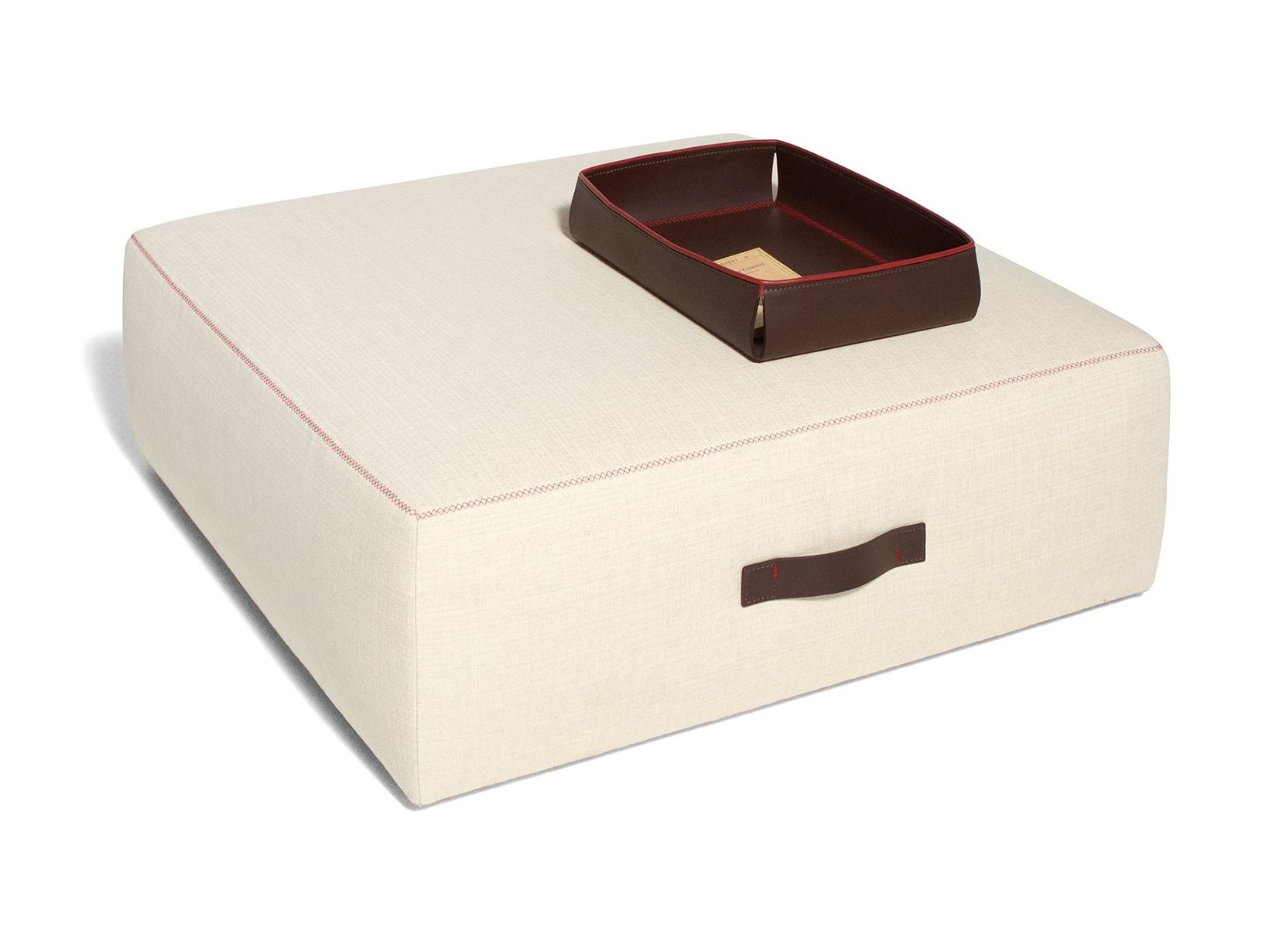 Квадратный пуф из ткани DE PADOVA Everyday Life ARCH-00036894 - Вид №3