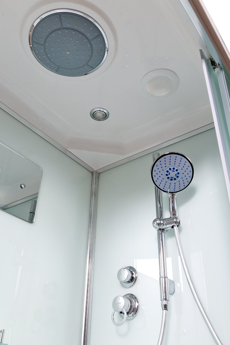 ЕМ1590 с электрикой (эл.) Душевая кабина DETO Серия EM D120S L - Вид №9