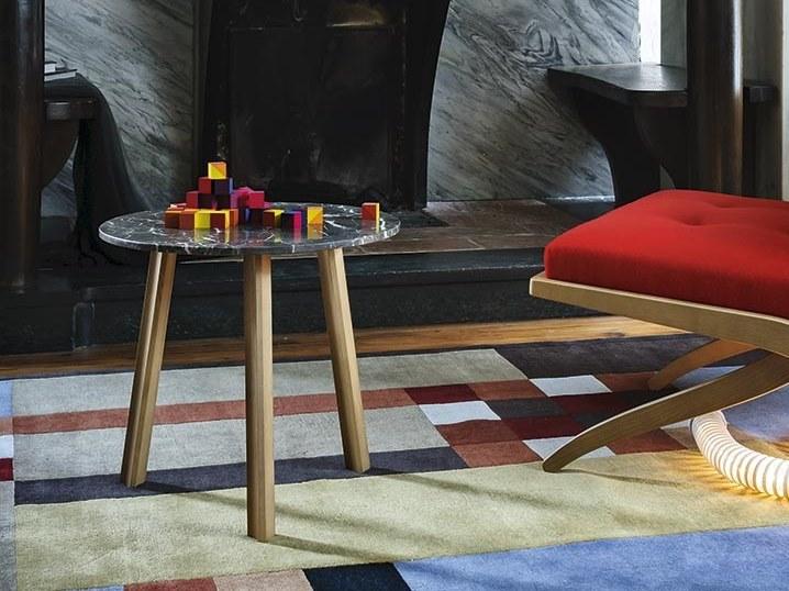 Tacchini Шестиугольный мраморный журнальный столик sun-id-1421915 - Вид №1