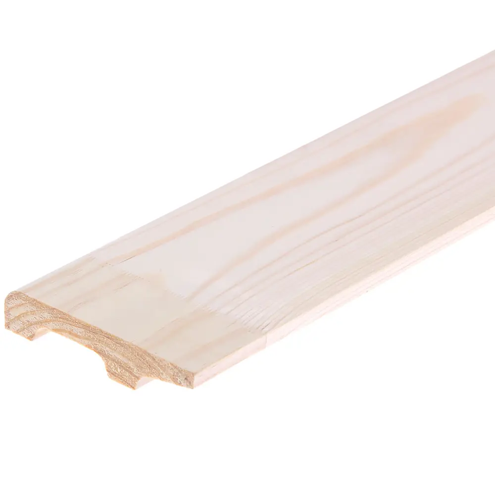 АРЕЛАН | Широкий евро-плинтус из массива сосны для элегантной отделки 81960909 STLM-0015481