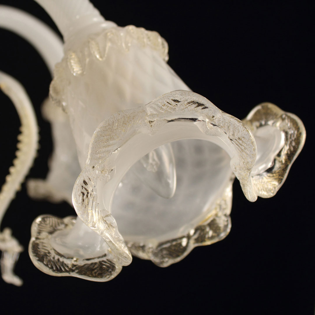 4191 ORIGINALMURANOGLASS Люстра Barena белая - муранское стекло OMG 85 см CLASSICO - Вид №1