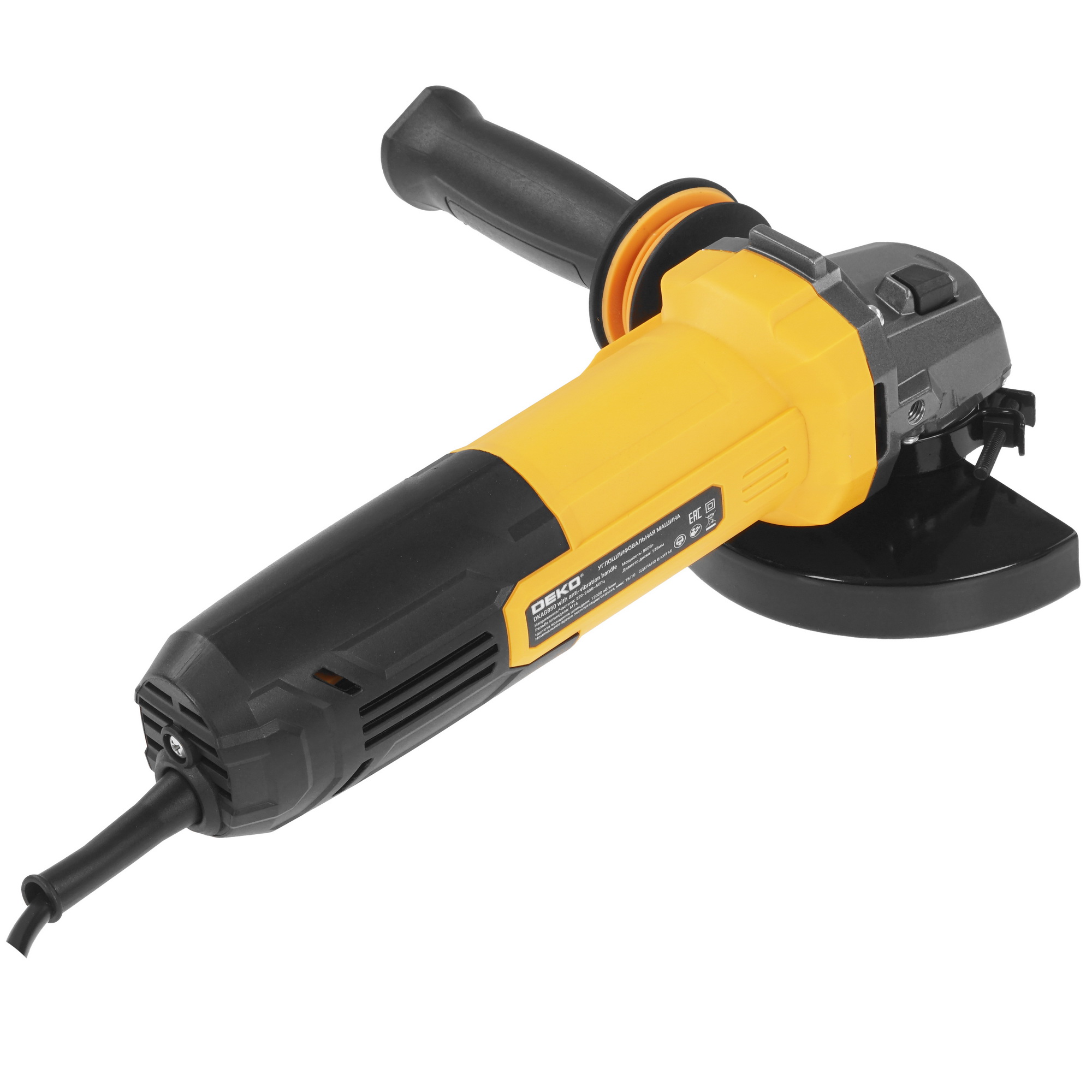 Углошлифовальная машина (УШМ) DEKO DKAG850 9229354 STDN-0148445 - Вид №1