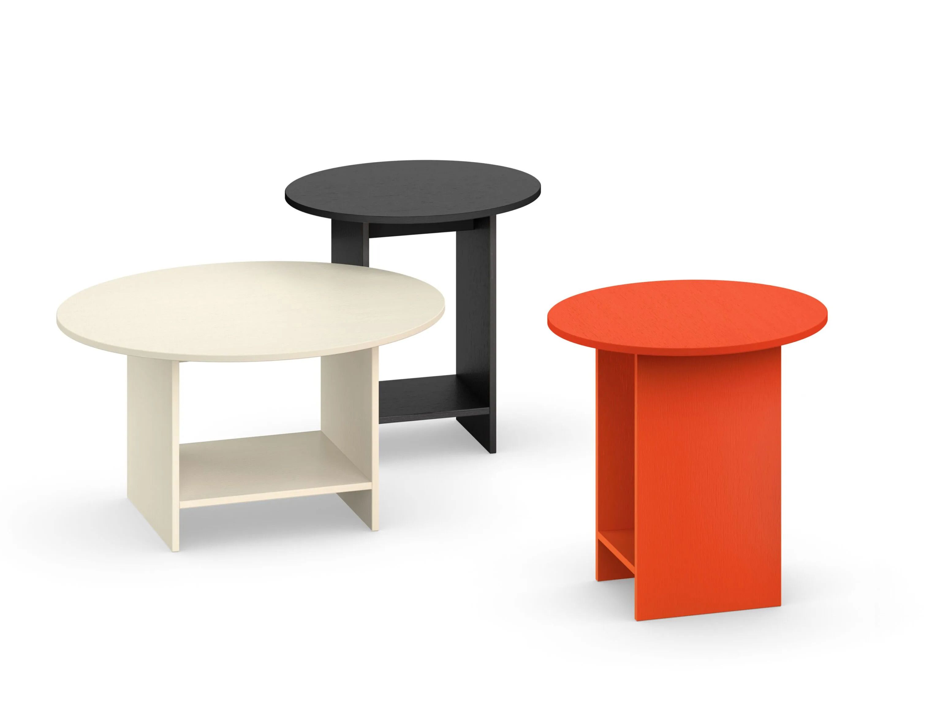 Круглый деревянный журнальный столик e15 HEIJI ARCH-00109473