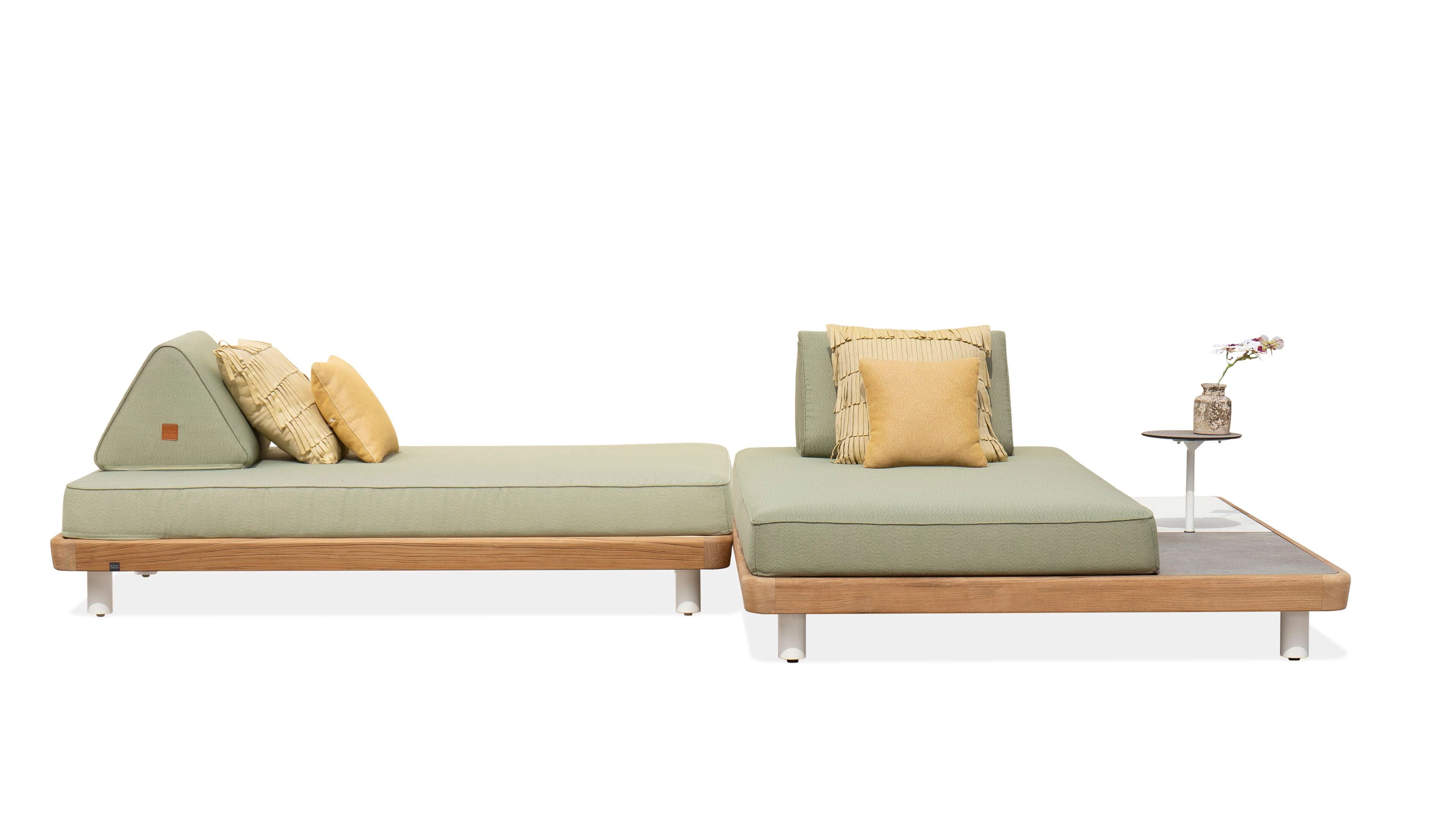 Садовая кровать с платформой и журнальным столиком MAMAGREEN ARCH-00136227 - Вид №2