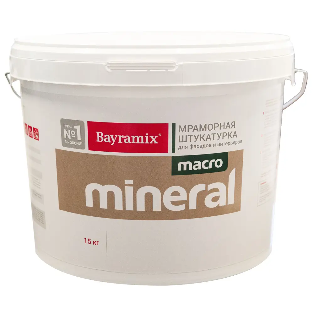 Декоративная штукатурка BAYRAMIX Macromineral для фасадов и интерьеров 87506249 STLM-0858756