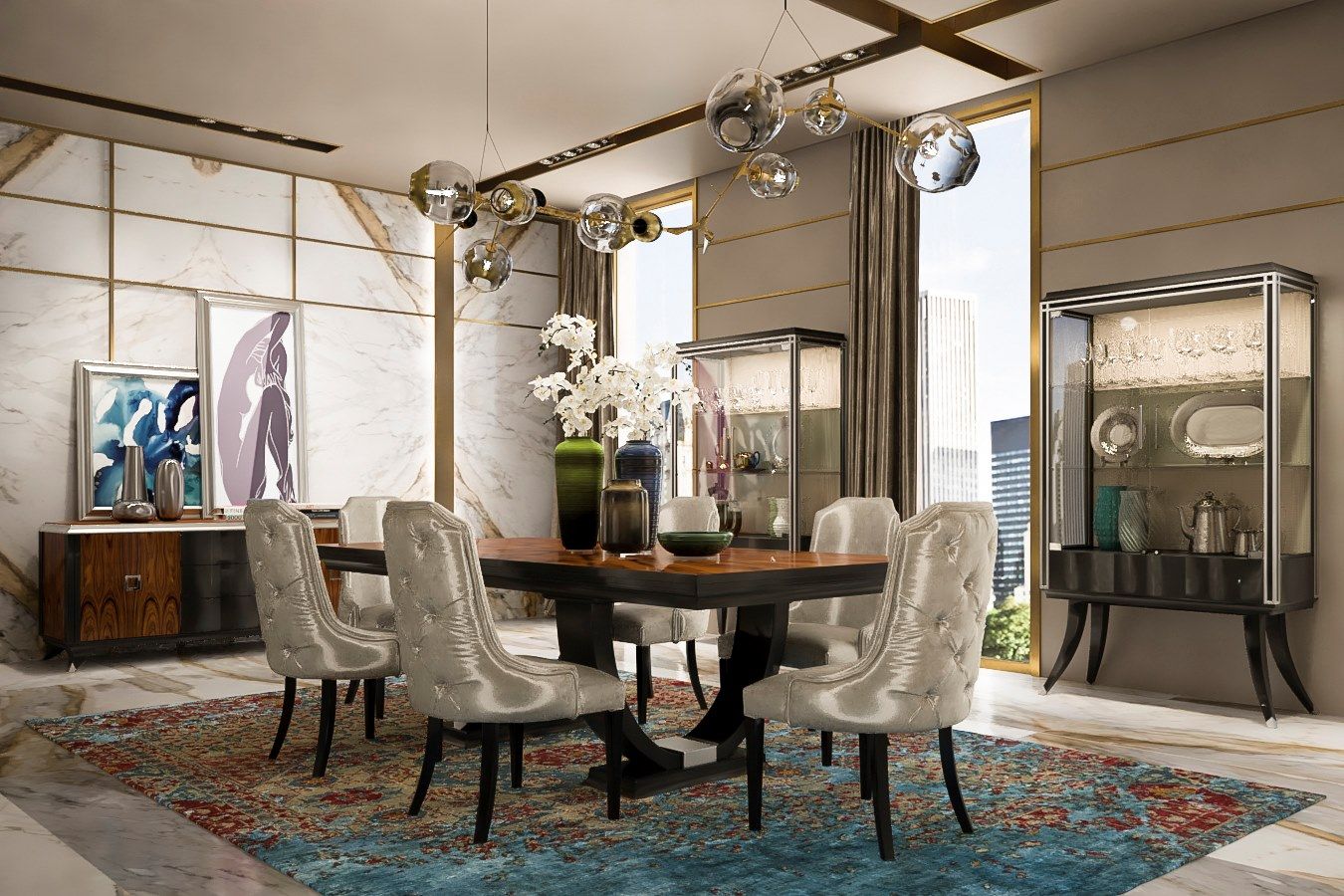 Деревянная витрина со встроенным освещением GUERRA VANNI ARCH-00053426 - Вид №7