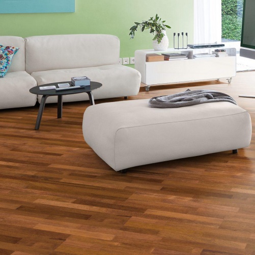 Паркетная доска Haro 4000 Series Top connect Мербау Натур (Гладкая) 2200х180 мм 525190 - Вид №1