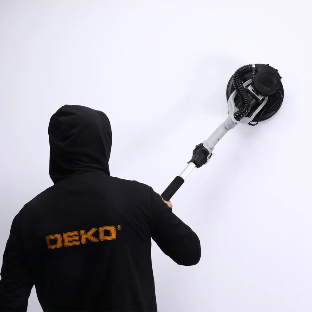 Машина шлифовальная для стен и потолков сетевая Deko DKWS1050, 1050 Вт, 225 мм STLM-2128297 - Вид №6
