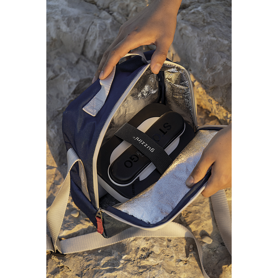 17110211 Набор из ланч-бокса и приборов store & go, белый Guzzini  - Вид №2