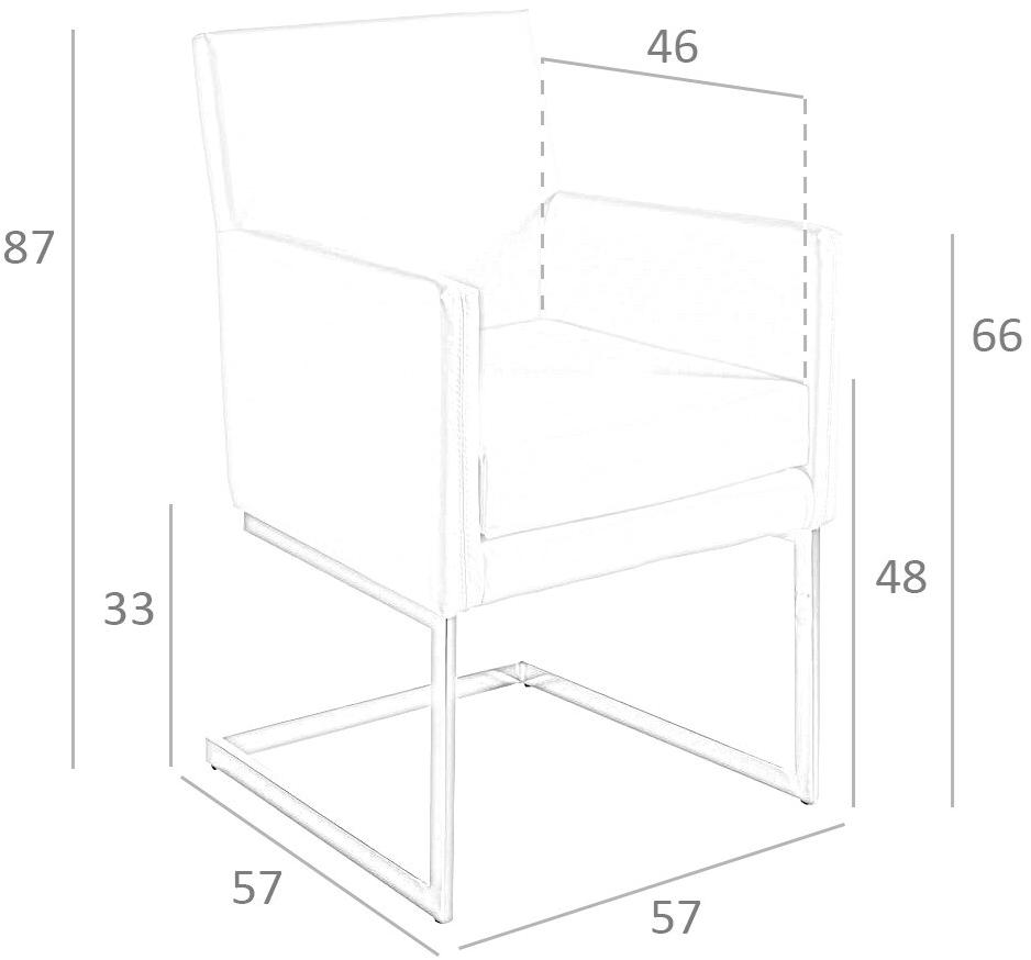 Angel Cerdá Консольное кресло из искусственной кожи с подлокотниками New chair 4004 bz090 Angel Cerda - Вид №6
