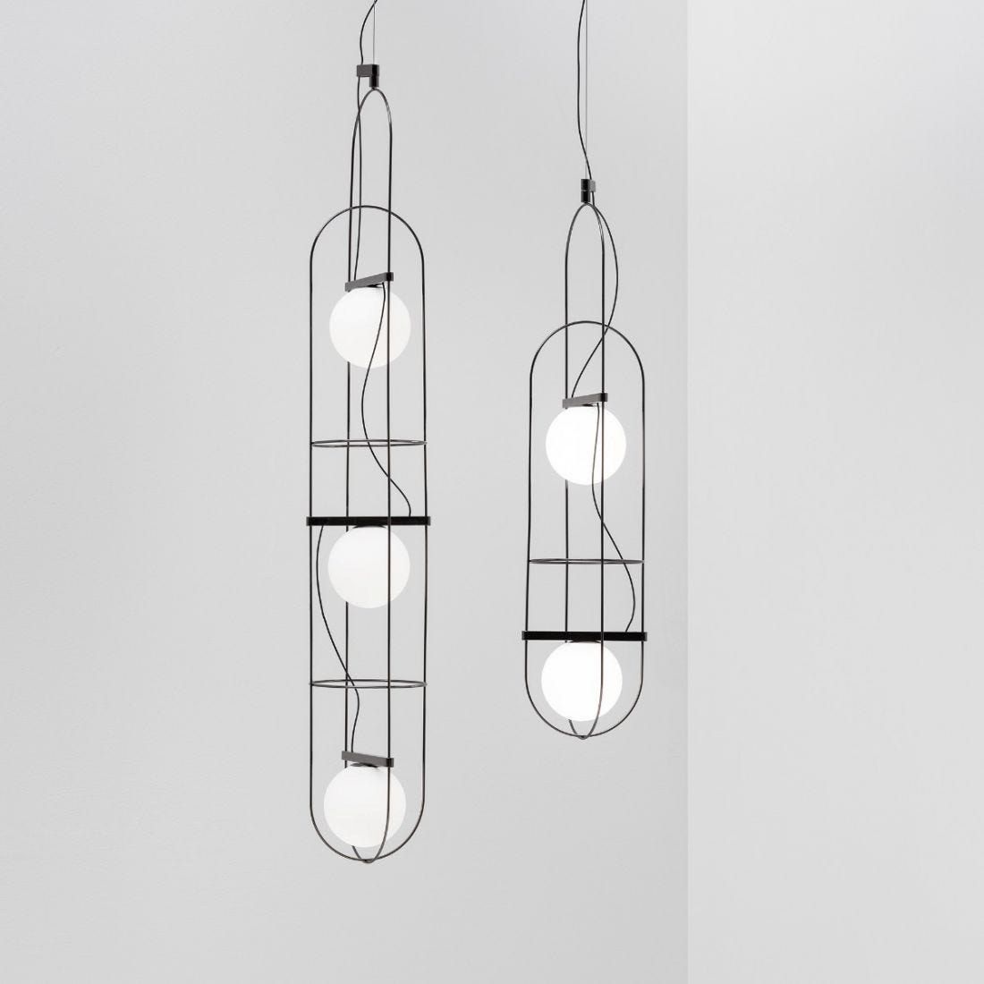 Подвесной светильник из дутого стекла FontanaArte Setareh ARCH-00090953 - Вид №7