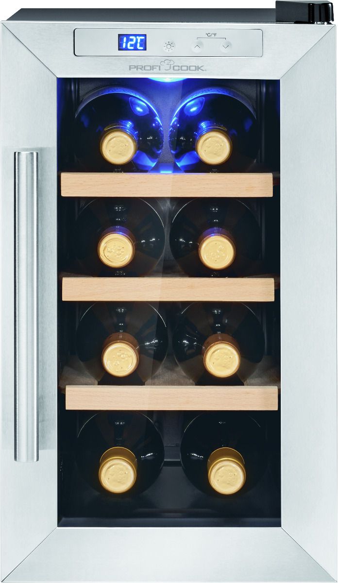 9903533 Винный шкаф Profi Cook PC-WK 1233 sw-inox серебристый ProfiCook STDN-0111801 - Вид №2