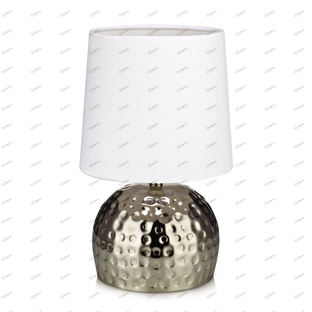 Настольная лампа с абажуром хром Hammer 105961 MARKSLOJD ВАЗА 337331 Белый;хром 