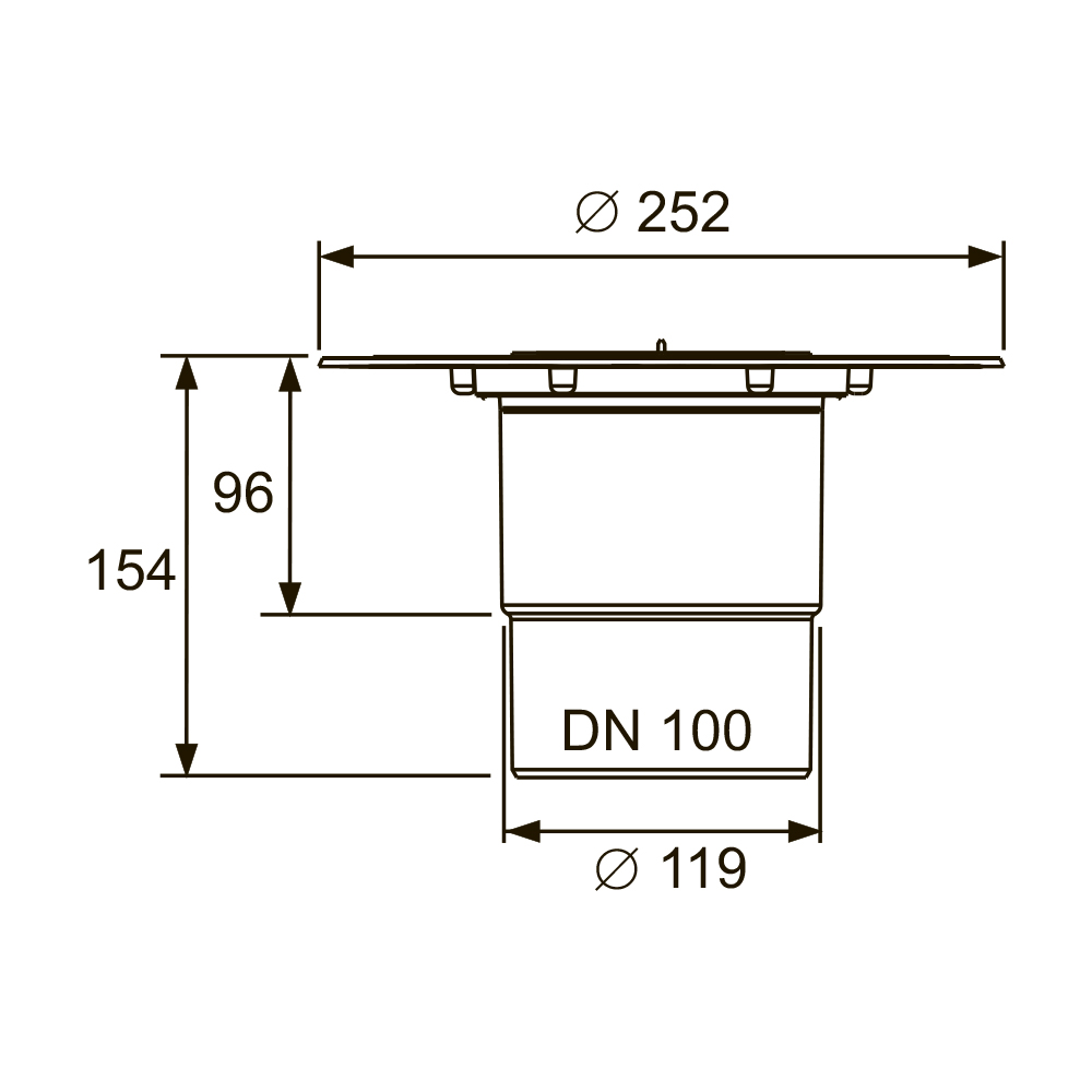 3607600 Сифоны Tece TECEdrainpoint - Вид №1