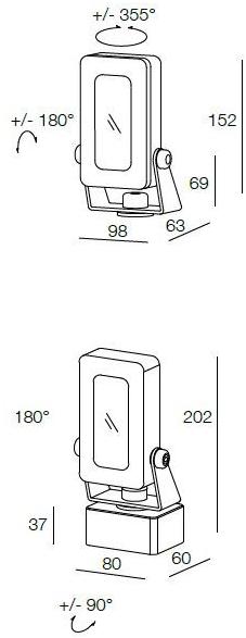 DGA Регулируемый проектор для улицы sun-id-1372799 - Вид №7