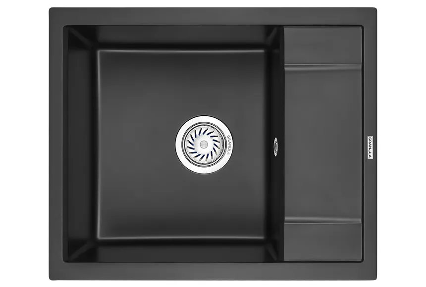 6002, ТУРМАЛИН, кухонная мойка, кварц GRANULA 6002-ST136 - Вид №1