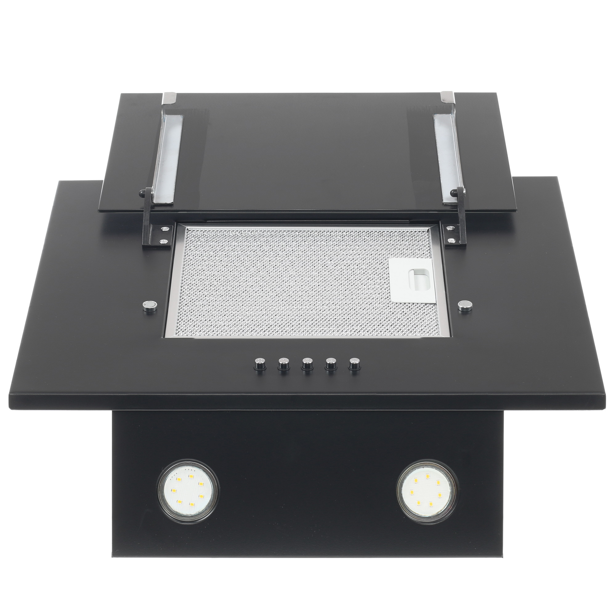 8130126 Вытяжка наклонная MBS GALTONIA 150 GLASS черный/черный STDN-0038203 - Вид №7