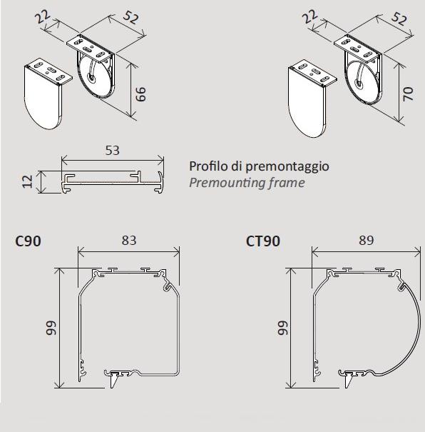 RESSTENDE Рулонные шторы с тканевым фильтром Tende a rullo libere sun-id-1472142 - Вид №7