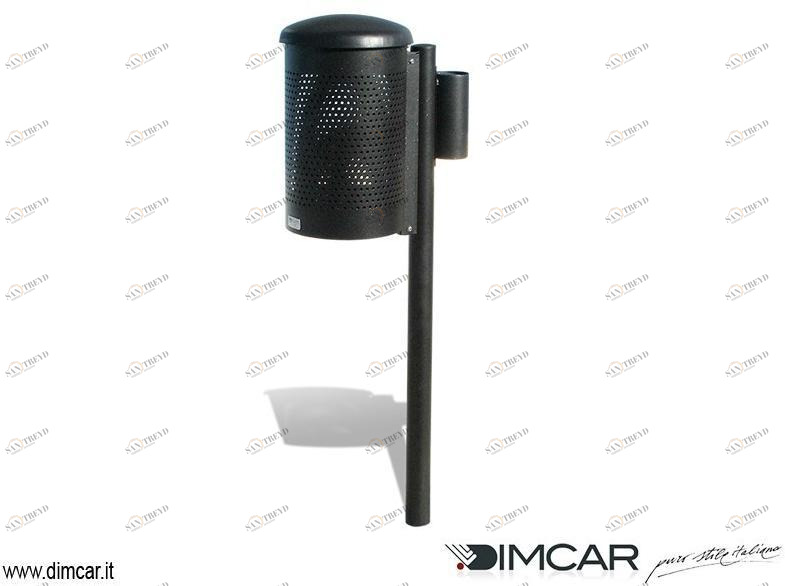 DIMCAR Подземный металлический контейнер с крышкой City 314-bis