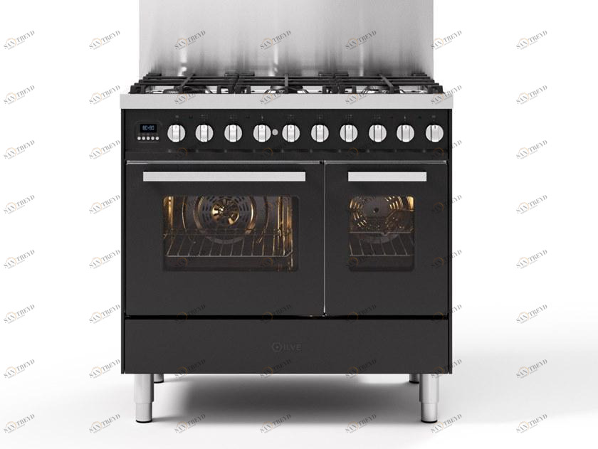 Ilve Отдельностоящая стальная кухня Pro line Ld09 Santreyd 