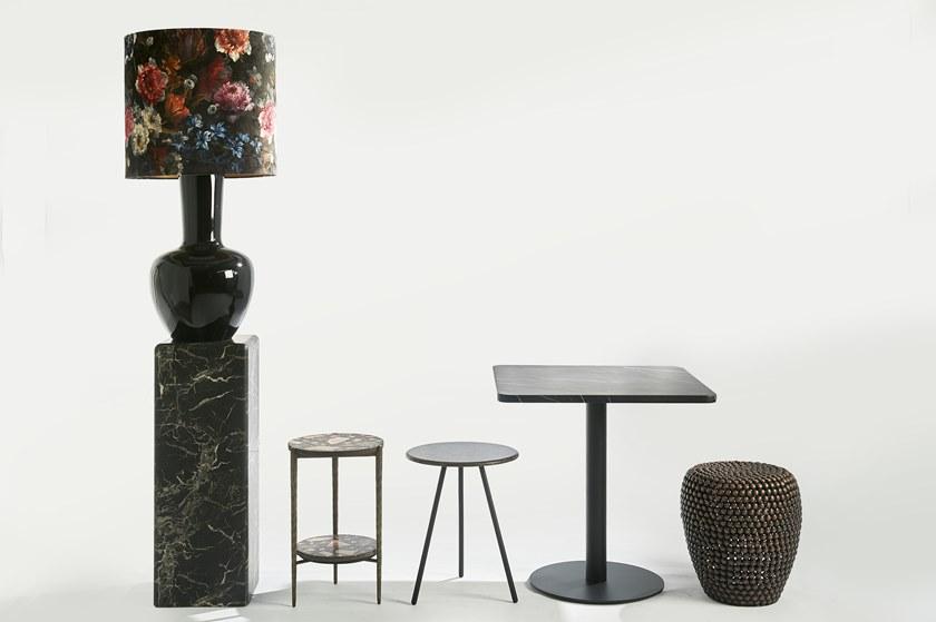 Pols Potten Круглый журнальный столик из натурального камня  300-070-040  - Вид №4