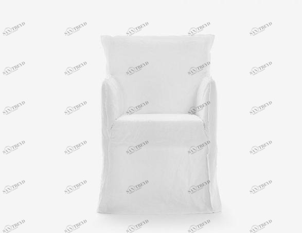 Gervasoni Кресло со съемным чехлом из ткани Ghost sun-id-1429711