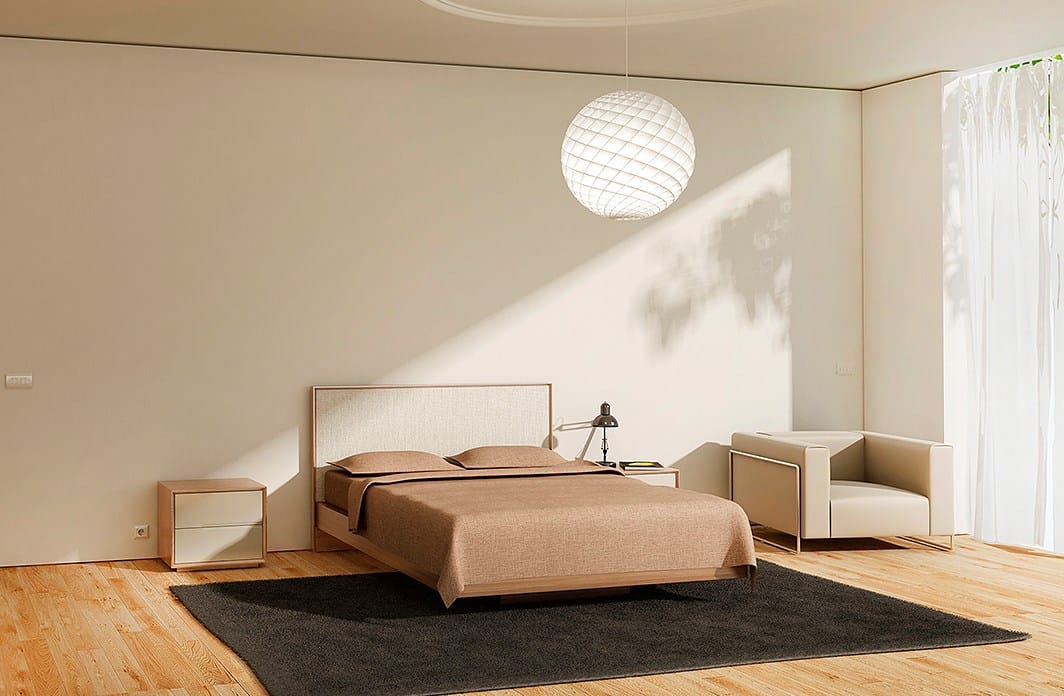 Деревянная двуспальная кровать WUDA ARCH-00059132 - Вид №4