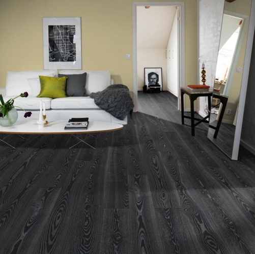 Паркетная доска Kahrs Ясень черное серебро 2600200436 - Вид №13