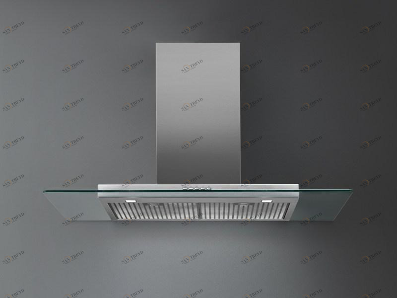 Falmec Настенная вытяжка из стекла и стали Design sun-id-1364450