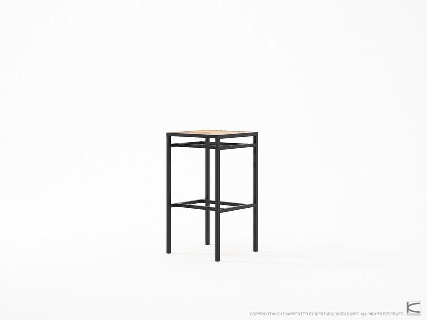 KARPENTER Барный стул с подставкой для ног Planke Pk15 - Вид №4