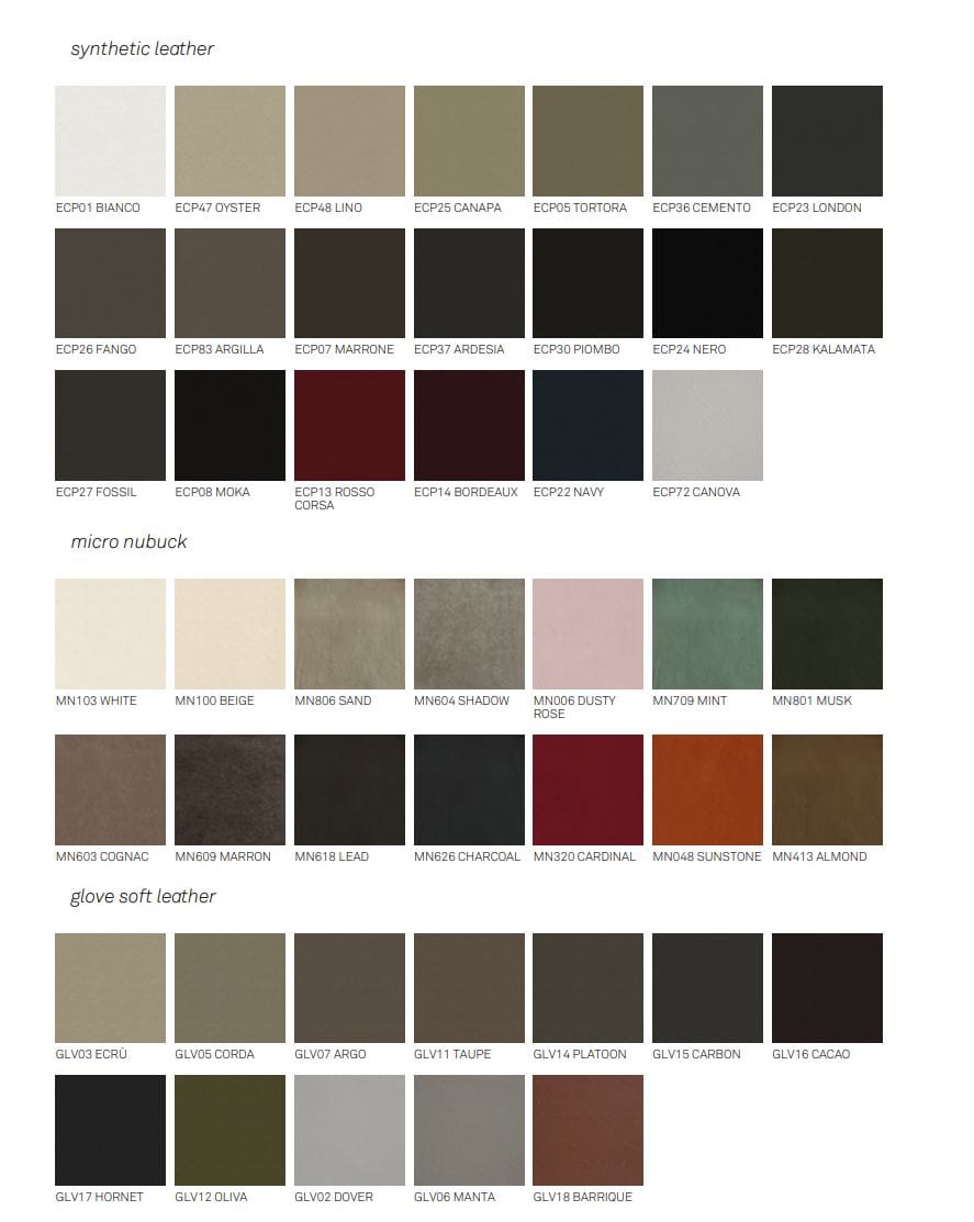 Высокий кожаный стул со спинкой Cattelan italia Isabel ARCH-00132897 - Вид №5