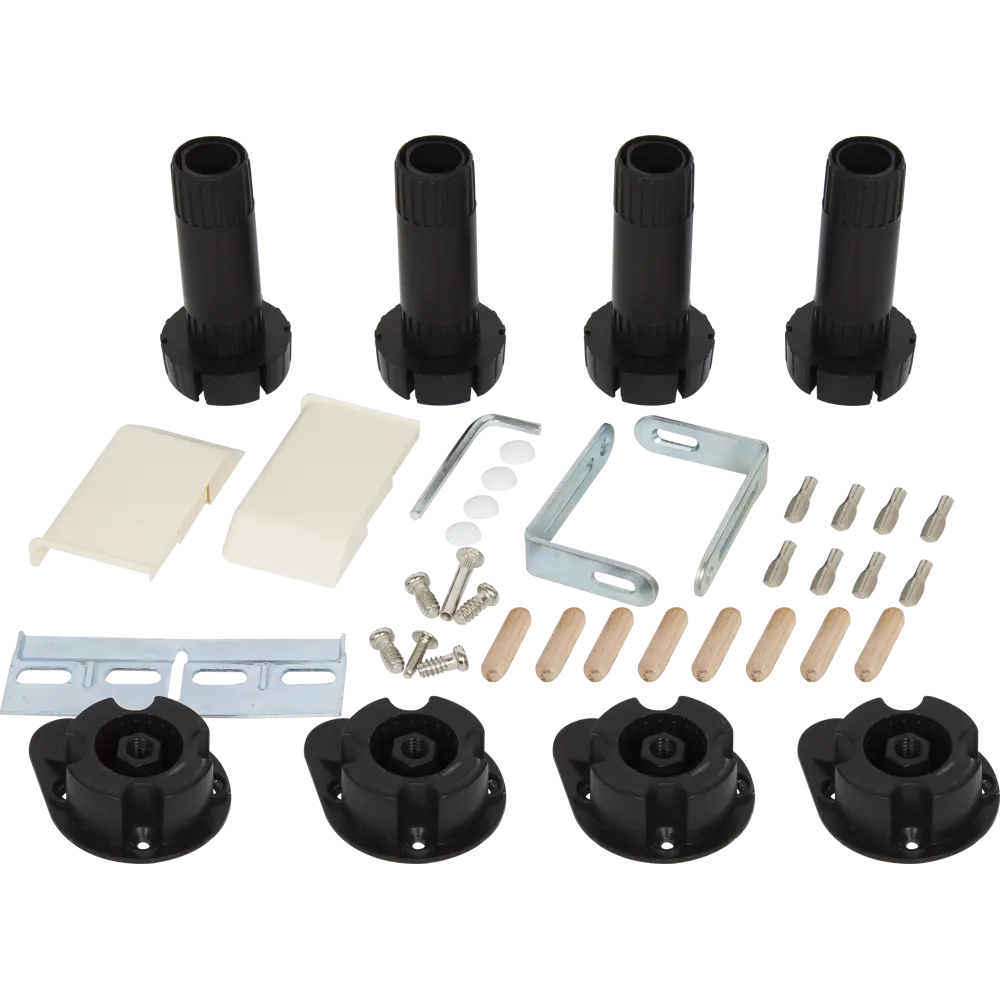 Колонка напольная 60x140x56 см, ЛДСП, цвет белый DELINIA STLM-2122884 - Вид №3