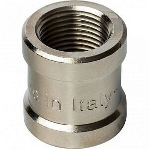 Муфта ВВ 3/8" никель STOUT