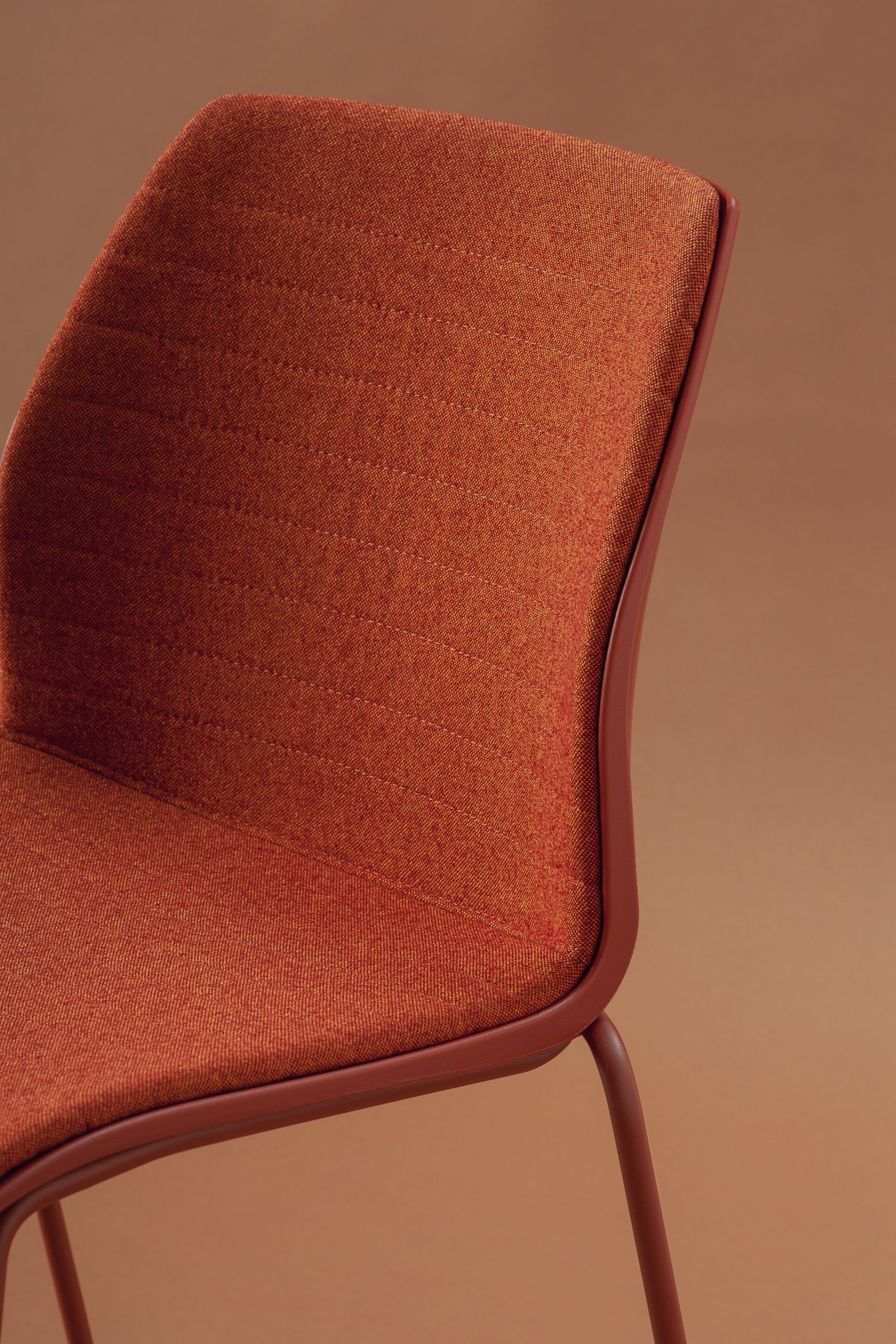 Штабелируемый стул с мягкой тканью Kastel Kalea ARCH-00068142 - Вид №9