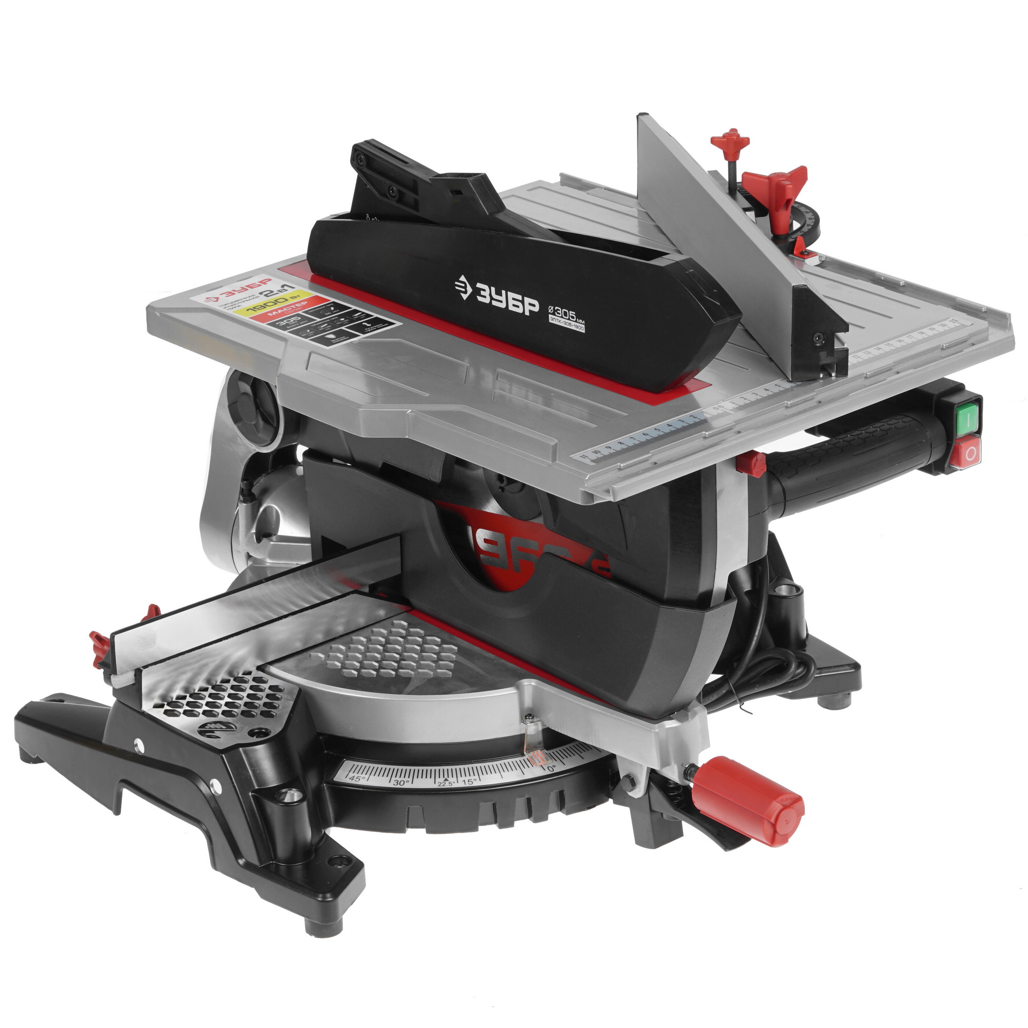 Торцовочная пила комбинированная Зубр ЗПТК-305-1900 8103318 STDN-0053913