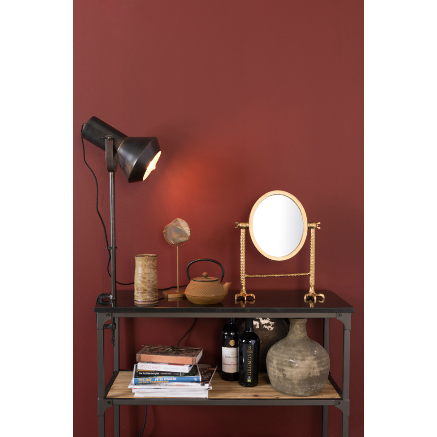 Зеркало Falcon, латунь Dutchbone 8100021 - Вид №1