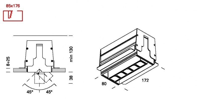 Lucifero's Светодиодный точечный полупрозрачный светильник Leva sun-id-1399061 - Вид №4