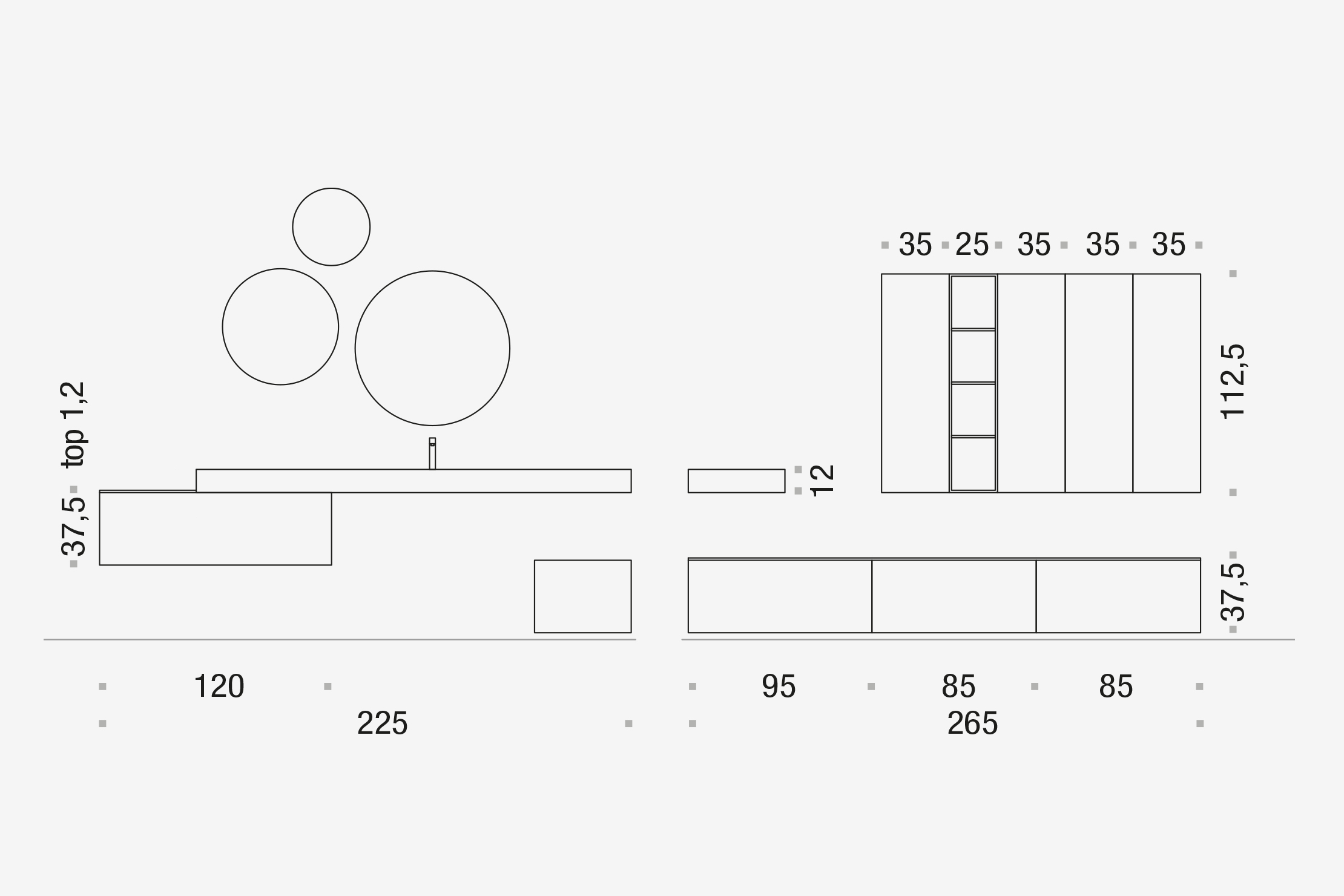 Комплект мебели 68 Arcom Pollock STARC146 - Вид №3