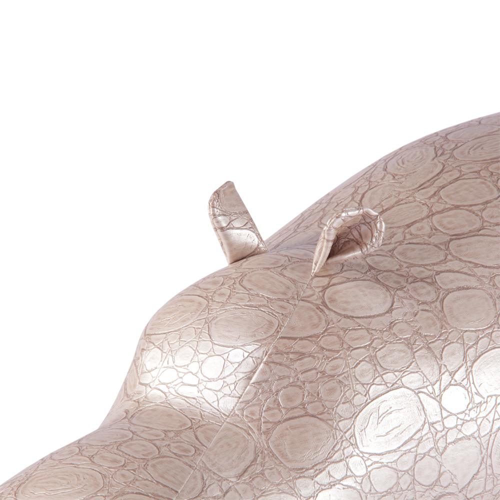 74129 Банкетка Пуф Бегемот малый Жемчуг BOGACHO 4627138152621 - Вид №3