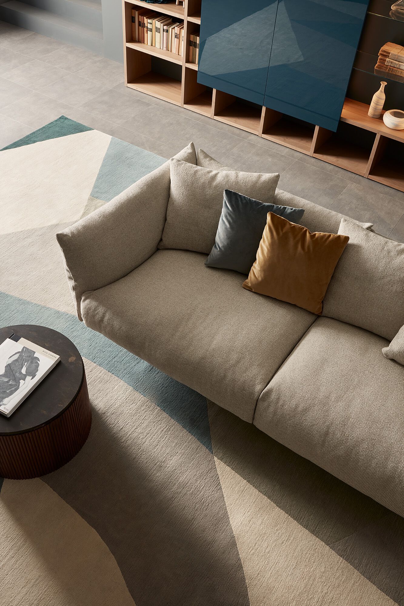 Диван из переработанной ткани Lema слоеный ARCH-00097187 - Вид №5