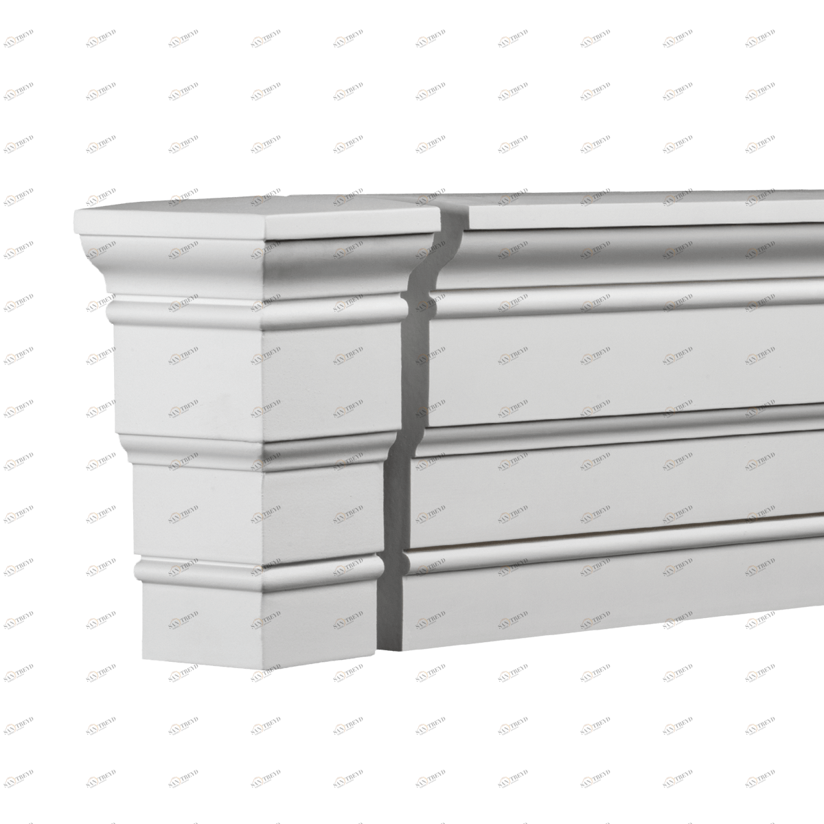 ЕВРОПЛАСТ 4.04.332 Торцевой элемент 4.04.332 Пенополиуретан 