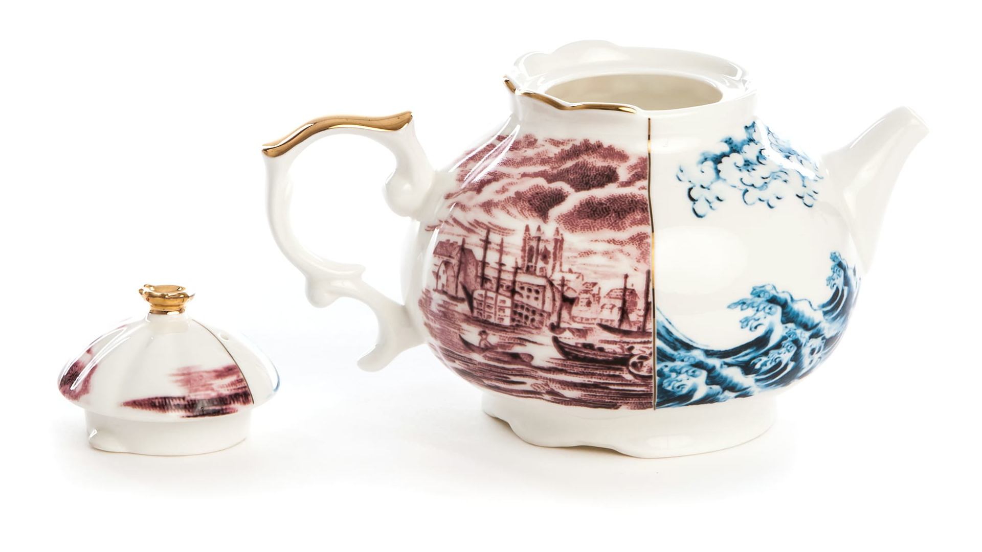 10671853 Seletti Сервиз чайный Тет-а-тет Seletti Гибрид на 2 персоны 7 предметов Фарфор  - Вид №9