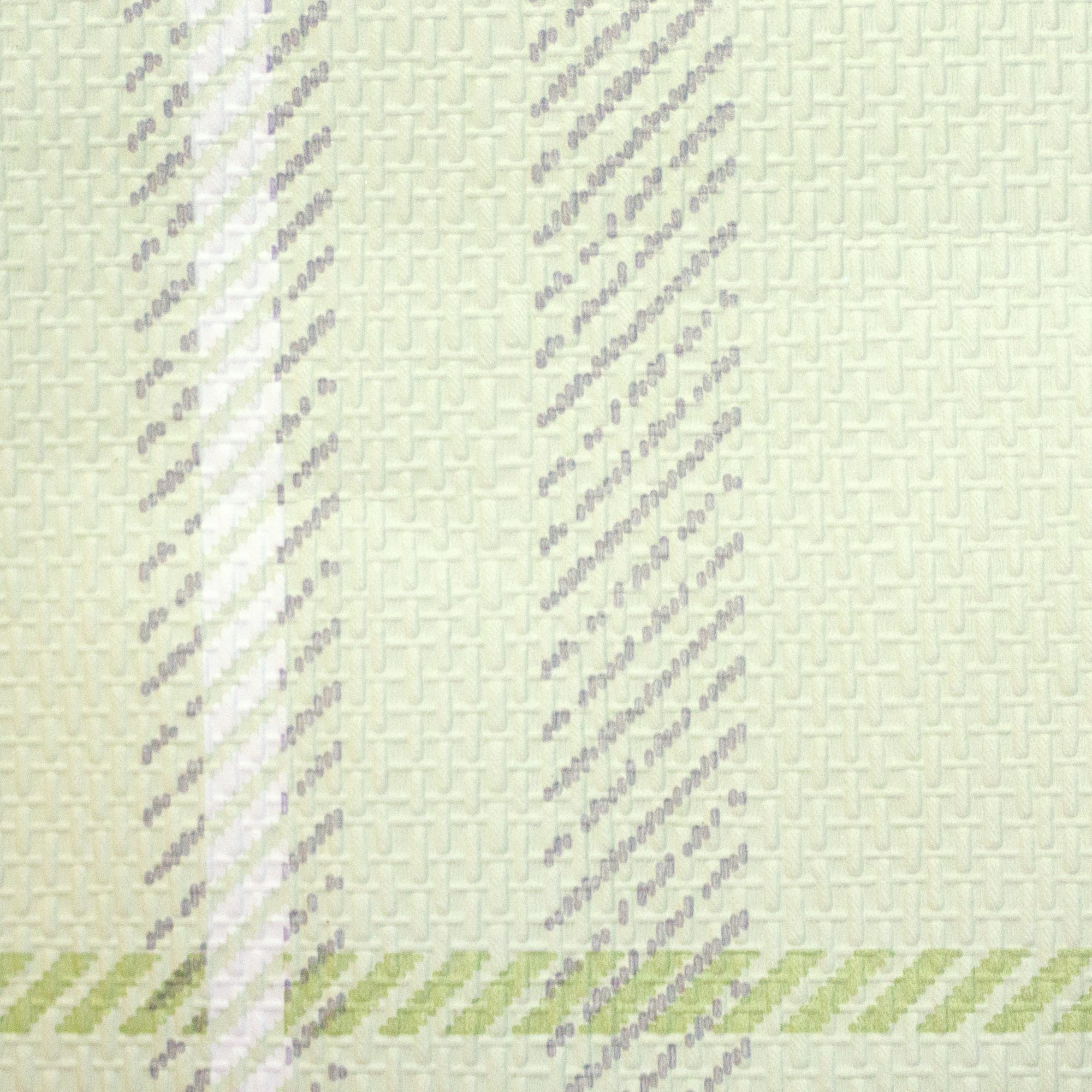 82045424 Обои бумажные зелёные 0.53 м 303-04 Д14 Клетка Santreyd  - Вид №1