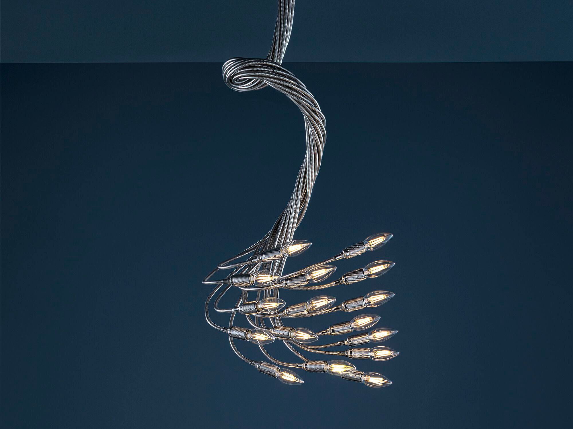 Регулируемая металлическая светодиодная потолочная лампа Catellani & Smith Turciù ARCH-00056591