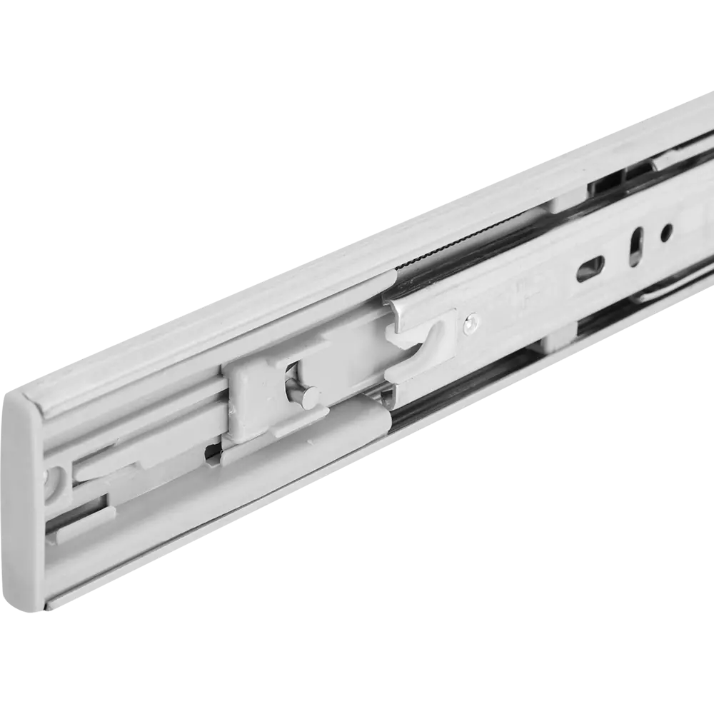 Комплект шариковых направляющих полного выдвижения EDS Chrome Y8114 с доводчиком 45/300 мм сталь, цвет серебро 85075494 STLM-2141775 ASTIL  - Вид №1