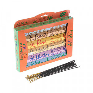 03898 Набор благовоний шестигранники 20 шт. "Фэн Шуй" 6 в 1 Sarathi